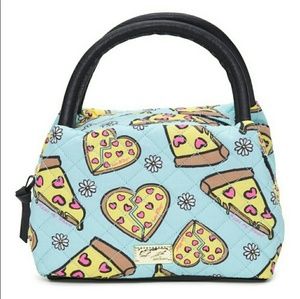 Betsey Johnson 🍕Pizza Print Satchel Lunch bag